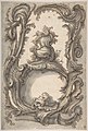 [Étude pour un cartouche], milieu du XVIIIe siècle, New York, The Metropolitan Museum of Art