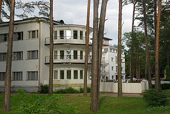Ett kurhotell i Narva-Jõesuu.