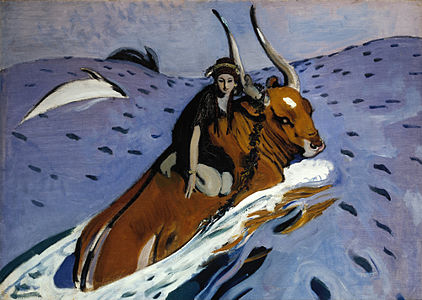 Europa'nın Kaçırılması, Valentin Serov (1910)