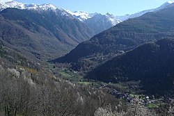 Vue de la vallée de Siguer.
