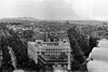 1965: Blick vom Arc de Triomphe, Paris