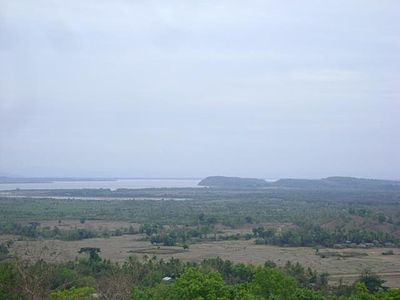 Vue sur une partie de l'île.