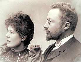 Ville Vallgren and his wife Antoinette in 1903