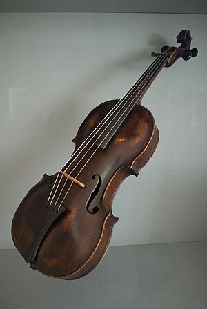 Violin, Mozart Museum, Vienna.