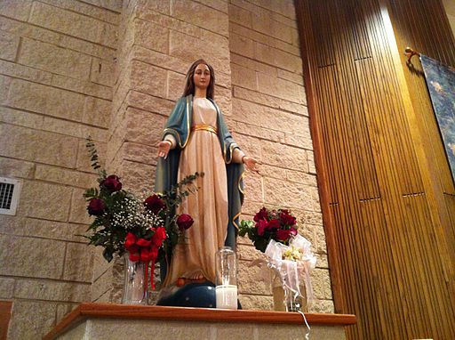 Virgin Mary Statue