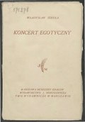 Władysław Sebyła Koncert egotyczny