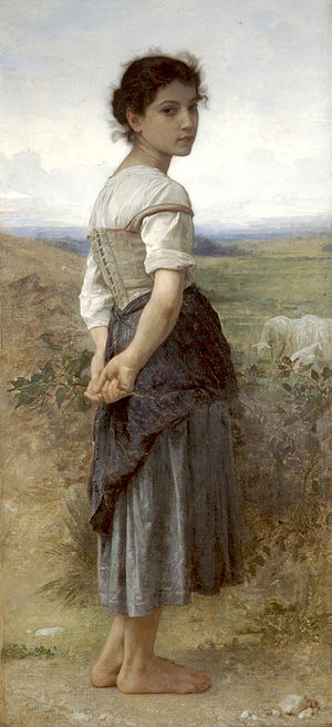 Image Credit: http://commons.wikipedia.org/wiki/File:William-Adolphe_Bouguereau_%281825-1905%29_-_The_Young_Shepherdess_%281885%29.jpg