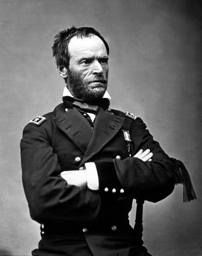 General William Tecumseh Sherman, 1865.