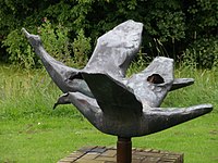 Twee vogels (1977) in Woerden