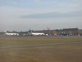 Yogyakarta Airport Terminal Apron View.jpg