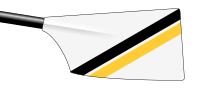 Image showing the rowing club's blade colours