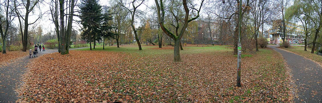 Zdjęcie panoramiczne z 2011 roku – Park Książąt Pomorskich