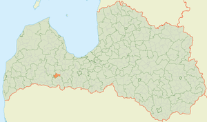 Зебренская волость на карте