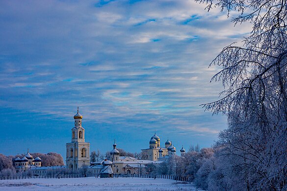 587. Ансамбль Юрьева монастыря, Великий Новгород Автор — Zoobik25