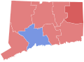 Results for the 1900 Connecticut gubernatorial election by county.