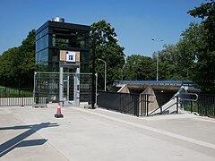 Dordrecht, Zugang zum Bahnsteiggleis 2