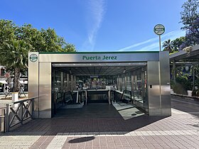 Image illustrative de l’article Puerta Jerez (métro de Séville)