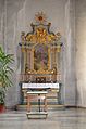 Alme, St. Ludgerus, Altar im Seitenschiff