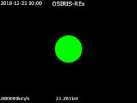 Animation of OSIRIS-Rex trajectory around 101955 Bennu.gif