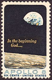 Earthrise used on the Apollo 8 1969 Issue Apollo VIII 1969 Issue-6c.jpg