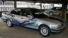 Art Car no. 9, 535i Matazo Kayama, 1990.jpg