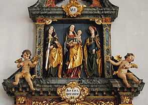Heiligenfiguren der Riemenschneiderzeit in St. Jakobus-Großlangheim