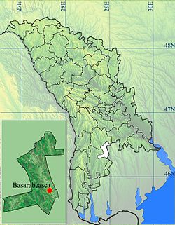 Location of باسارابیاسکا ضلع