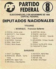 Partido Federal