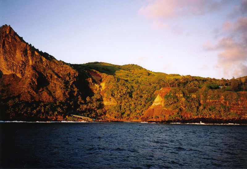 bounty bay, pitcairn, remote