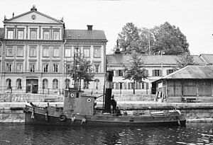 Fartyget Bragrogg tidigare döpt Ran i Uppsala, Sjöhistoriska museet, J. Robert Bomans samling