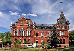 Powiat office building, built in 1887