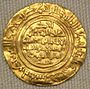 Gold coin of Caliph al-Musta'li, Tripoli, 1101