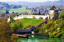 Wöhrseebad und Pulverturm