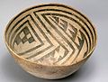 Keramikkbolle fra anasazikulturen frå 900-talet.
