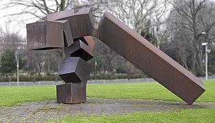 Monumento (1971), Thyssen-Hochhaus, Düsseldorf, Alemanha