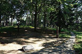 Le cimetière allemand.