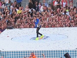 Maynard performing on 9 June 2012 in London at the Capital Summertime Ball