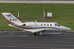 Cessna Citation CJ1 der Star Wings Dortmund