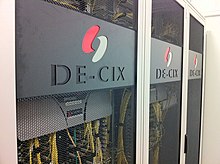 DE-CIX Exchange in Frankfurt