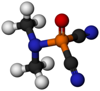 Dimethylamidophosphoric dicyanide 3D model