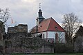 Burg Hayn mit Kirche