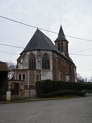 Chevet de l'église.