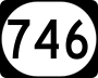 Kentucky Route 746 marker