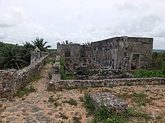 Photo du dernier étage du Fort Batenstein.