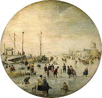 Χειμωνιάτικο τοπίο, 1620, Αμβούργο, Kunsthalle