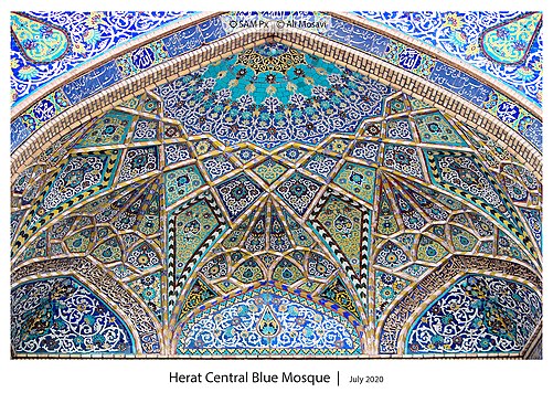 Центральная голубая мечеть Герата Architecture.jpg