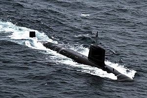 INS Khanderi at sea.jpg