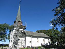 Järbo kyrka från sydväst