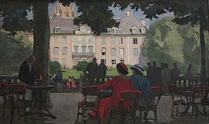 Terrasse du Jardin de ville (1932), Musée de Grenoble.