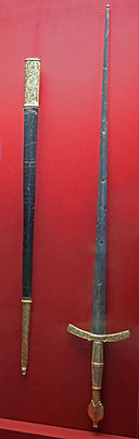 KHM Wien A 141 - Ceremonial sword of the Rector of the Republic of Ragusa, 1466